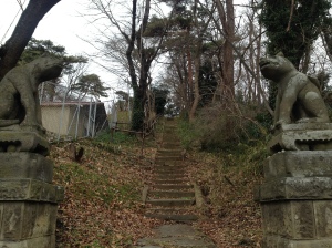 Another favorite shrine of mine, unmarked and derelict, not far from my former Koriyama apartment